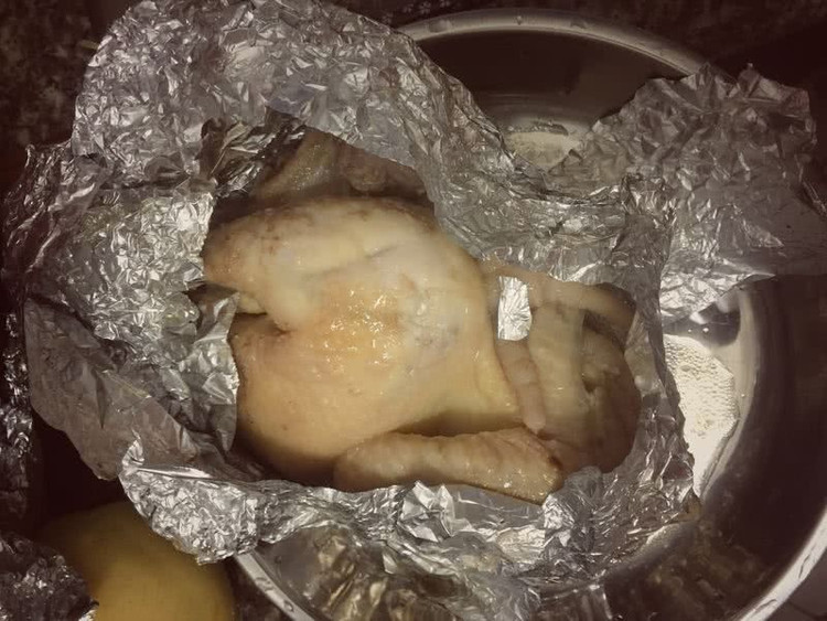 电磁炉盐焗鸡的做法