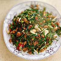 野葱炒臭豆豉