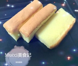 Mucci:我想尝试的24味——No.9:绵绵如雪の绵绵蛋糕的做法