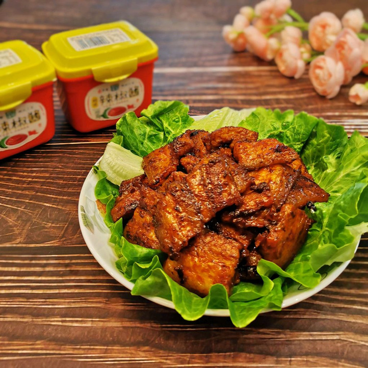 无需烤箱超简单的快手韩式烤五花肉的做法
