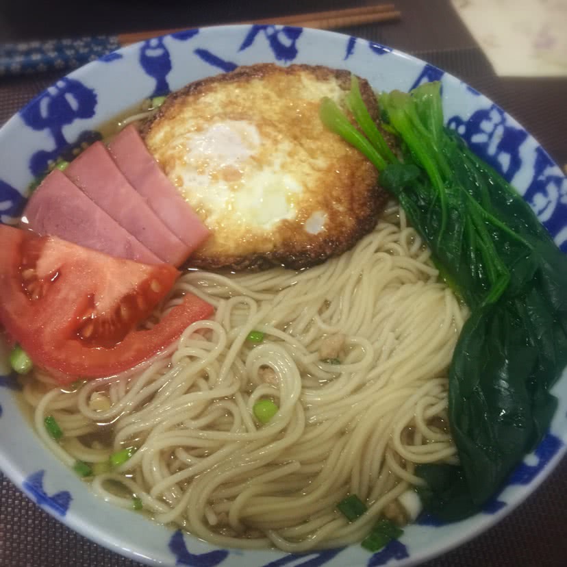 加料阳春面
