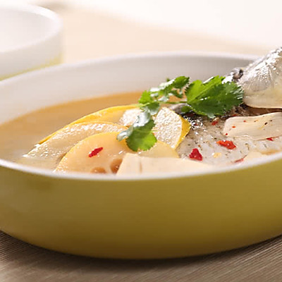 酸木瓜煮鱼—捷赛私房菜