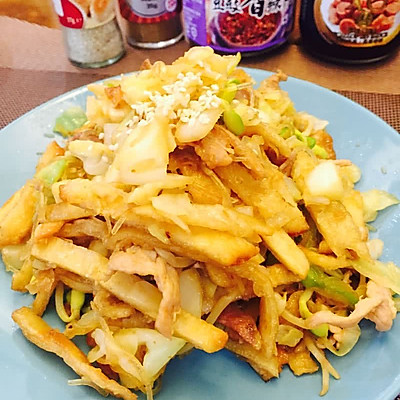 老北京炒饼