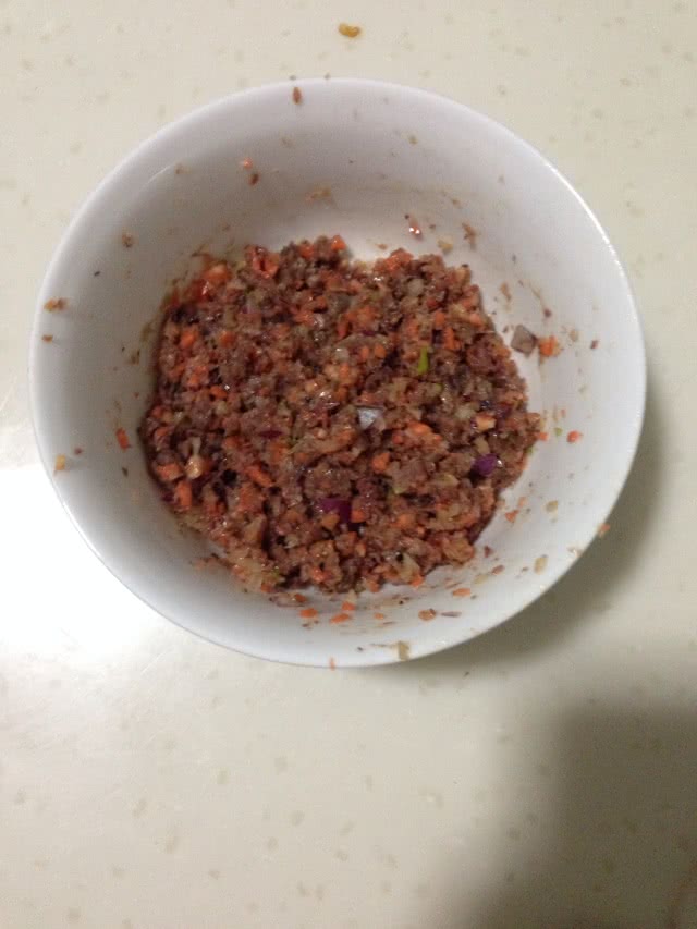 烫面千层牛肉饼的做法图解3