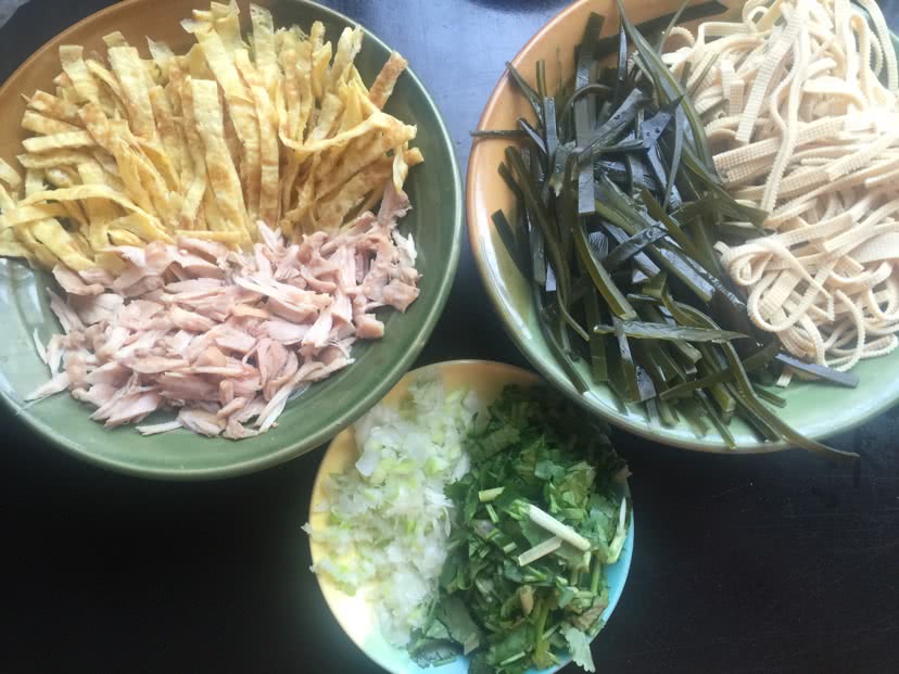 鸡丝碎面的做法图解12