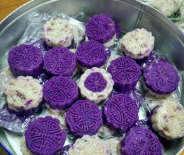 紫薯山药红豆糕的做法