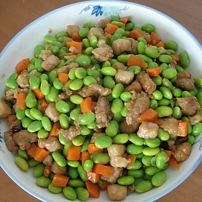 毛豆肉丁