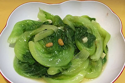 蒜泥豆酱生菜