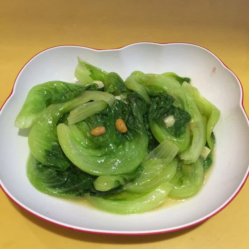 蒜泥豆酱生菜