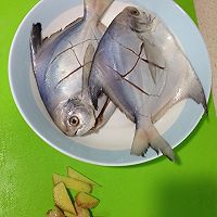 夏日里的美味--豆酱蒸白仓的做法图解1