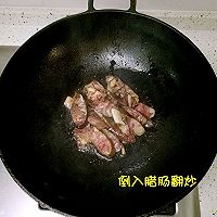 烟熏腊肠炒青蒜的做法图解6