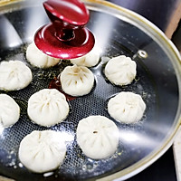 鲜虾生煎包子的做法图解9