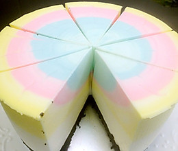 酸奶慕斯蛋糕（彩虹慕斯）的做法