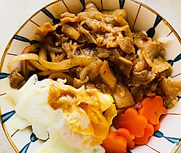 日式肥牛饭的做法