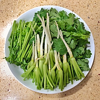 【香菜牛肉】的做法图解1