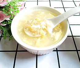 #今天吃什么#银耳燕麦鸡蛋甜汤的做法