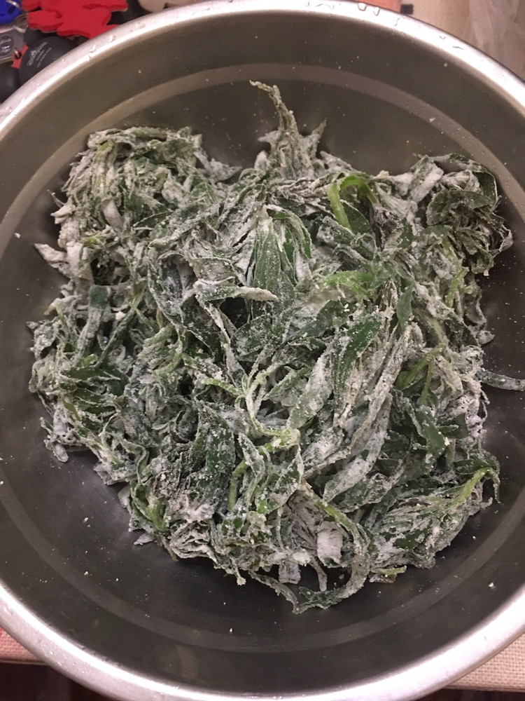 蒸扫帚菜的做法