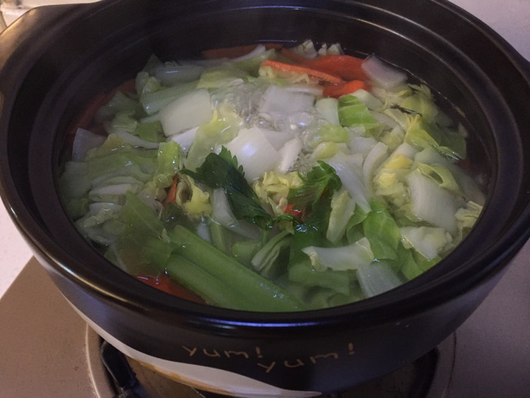 蔬菜高汤的做法
