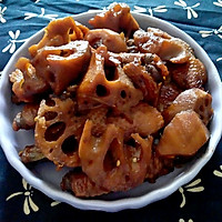 莲藕烧鸡翅的做法图解6