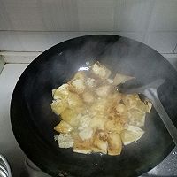 西芹胡萝卜丝煎豆腐的做法图解3
