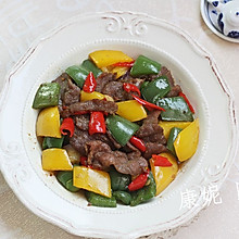 箐选酱油试用之四【青椒炒牛肉】