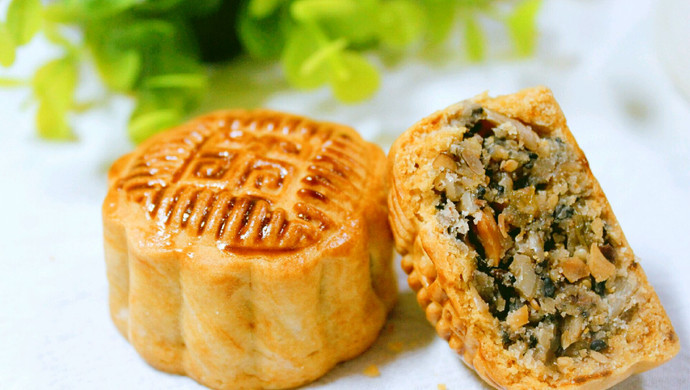 传统五仁月饼