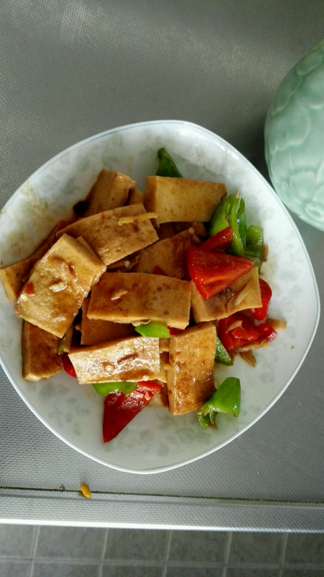 新式豆腐的干鲜美味--干锅千叶豆腐_干锅千叶豆腐_红豆厨房的日志_美食天下