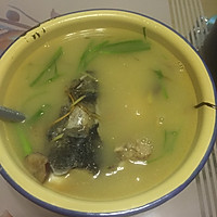 养生黑鱼汤的做法图解9