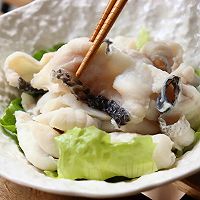 #立冬第一补#白灼鱼片的做法图解4