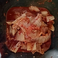 韩式泡菜年糕炒五花肉的做法图解2