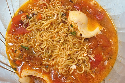 网红方便面
