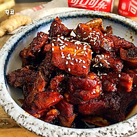 姜汁可乐排骨/无油版的做法图解1