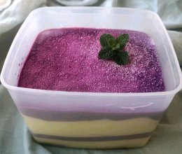 椰香紫薯提拉米苏的做法