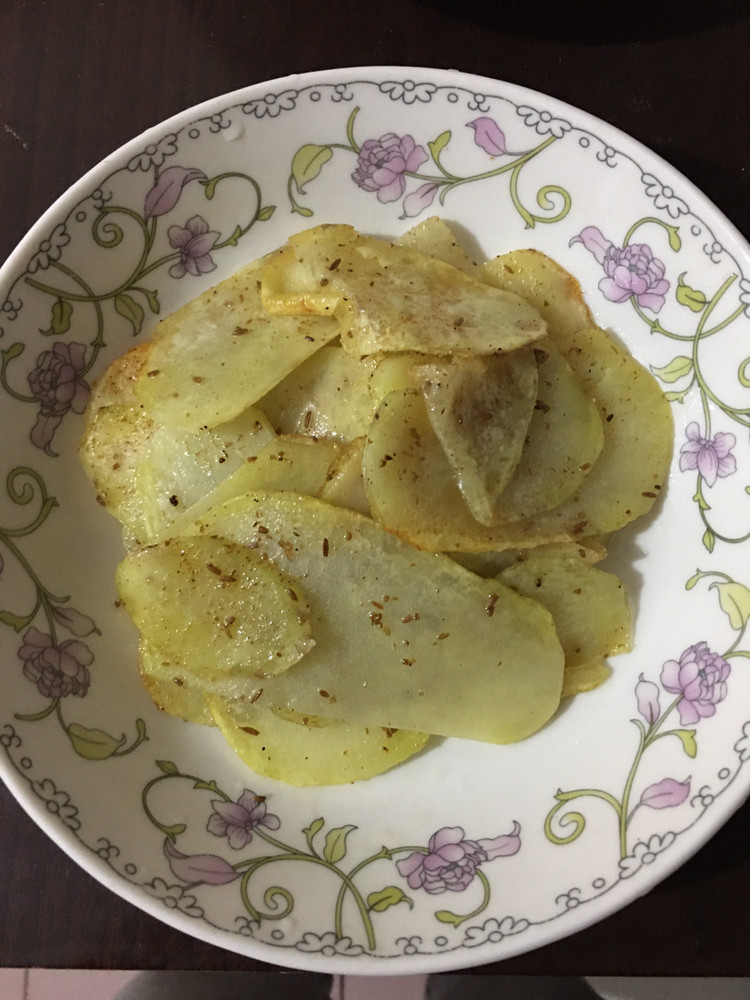 烤土豆片的做法
