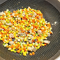 #挪威青花鱼健康新食尚#挪威青花鱼蛋炒饭的做法图解13