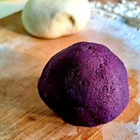 紫薯咸鸭蛋馅饼的做法图解4