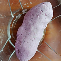 紫淮山红薯加奶糖水的做法图解7