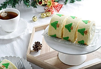 圣诞树蛋糕卷的做法