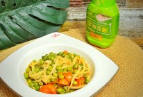 #李锦记X豆果 夏日轻食美味榜#豌豆海鲜菇的做法