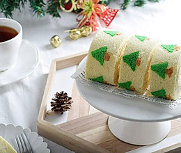 圣诞树蛋糕卷的做法