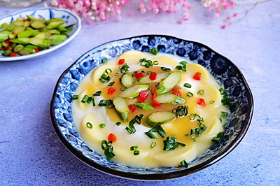 懒人菜谱：鸡蛋玉子豆腐 （家乐浓汤宝）