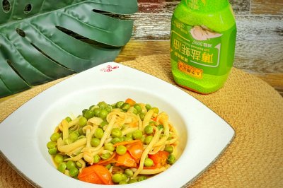 豌豆海鲜菇