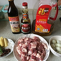 鹌鹑蛋红烧肉的做法图解2