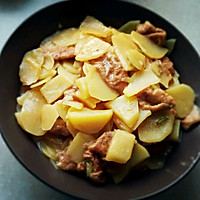 土豆独面筋的做法图解5