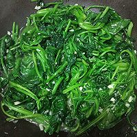 蒜蓉菠菜的做法图解5
