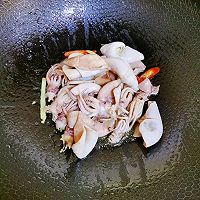 #万物生长 营养尝鲜#简单又好吃的韭菜炒海兔干的做法图解7