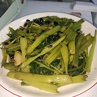 豆豉空心菜的做法图解1