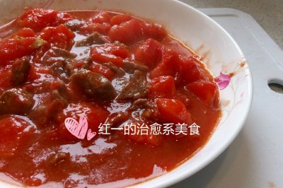 番茄炒牛肉