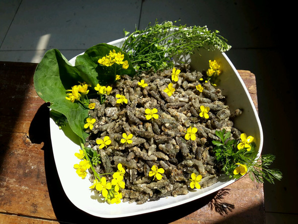 春季养生美食之春天的味道——橄榄油香煎楮不机