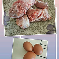 鸡蛋酿肉馅的做法图解1